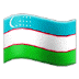 🇺🇿 flag: Uzbekistan display on Samsung